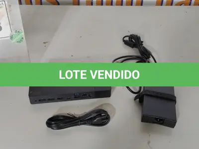LOTE 098 - 01 DOCKING STATION DELL WD19 (NOVO).(NO ESTADO EM QUE SE ENCONTRA. SUJEITO A AVARIAS OCULTAS/VISÍVEIS.)