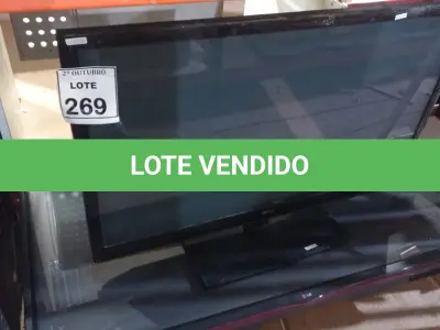 LOTE 269 - 02 TVS LCD DE 60’’ E 42’’. (NO ESTADO) ATENÇÃO! FAZER A VISITAÇÃO ANTES DE ARREMATAR, NÃO SABEMOS SE FUNCIONA, LEILÃO NÃO TEM GARANTIA E NEM DEVOLUÇÃO, SUJEITO A POSSÍVEIS AVARIAS VISÍVEIS/OCULTAS E/OU AUSÊNCIA DE COMPONENTES.