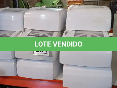 LOTE 291 - 01 LOTE COM VÁRIOS DISPENSES DE PAPEL. (NO ESTADO) ATENÇÃO! FAZER A VISITAÇÃO ANTES DE ARREMATAR, NÃO SABEMOS SE FUNCIONA, LEILÃO NÃO TEM GARANTIA E NEM DEVOLUÇÃO, SUJEITO A POSSÍVEIS AVARIAS VISÍVEIS/OCULTAS E/OU AUSÊNCIA DE COMPONENTES.
