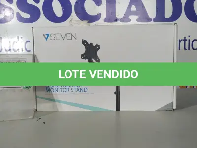 LOTE 025 - 01 SUPORTE DE MONITOR DUPLO SEVN DS2FSD. (NO ESTADO EM QUE SE ENCONTRA. SUJEITO A AVARIAS OCULTAS/VISÍVEIS.)