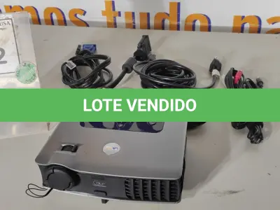 LOTE 082 - 01 PROJETOR DELL 3400 MP COM BOLSA. (NO ESTADO EM QUE SE ENCONTRA. SUJEITO A AVARIAS OCULTAS/VISÍVEIS.) CS422425