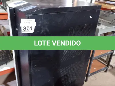 LOTE 301 - 01 NOBREAK MARCA SBI. (NO ESTADO) ATENÇÃO! FAZER A VISITAÇÃO ANTES DE ARREMATAR, NÃO SABEMOS SE FUNCIONA, LEILÃO NÃO TEM GARANTIA E NEM DEVOLUÇÃO, SUJEITO A POSSÍVEIS AVARIAS VISÍVEIS/OCULTAS E/OU AUSÊNCIA DE COMPONENTES.