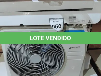 LOTE 050 - 01 AR CONDICIONADO MIDEA INVETER12. 000BTUS. (NO ESTADO EM QUE SE ENCONTRA. SUJEITO A AVARIAS OCULTAS/VISÍVEIS.) BF8501X