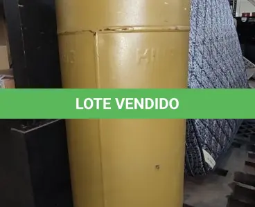 LOTE 096 - 01 BOTIJÃO DE GÁS VAZIO P45. . (NO ESTADO EM QUE SE ENCONTRA. SUJEITO A AVARIAS OCULTAS/VISÍVEIS.)