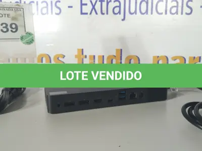 LOTE 039 - 01 DOCKING STATION DELL WD19 (NOVO).(NO ESTADO EM QUE SE ENCONTRA. SUJEITO A AVARIAS OCULTAS/VISÍVEIS.)