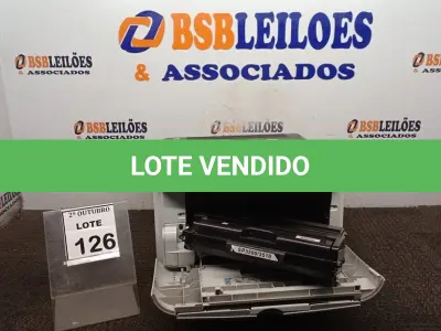LOTE 126 - 01 IMPRESSORA MARCA RICOH. (NO ESTADO) ATENÇÃO! FAZER A VISITAÇÃO ANTES DE ARREMATAR, NÃO SABEMOS SE FUNCIONA, LEILÃO NÃO TEM GARANTIA E NEM DEVOLUÇÃO, SUJEITO A POSSÍVEIS AVARIAS VISÍVEIS/OCULTAS E/OU AUSÊNCIA DE COMPONENTES.