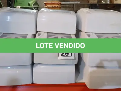 LOTE 291 - 01 LOTE COM VÁRIOS DISPENSES DE PAPEL. (NO ESTADO) ATENÇÃO! FAZER A VISITAÇÃO ANTES DE ARREMATAR, NÃO SABEMOS SE FUNCIONA, LEILÃO NÃO TEM GARANTIA E NEM DEVOLUÇÃO, SUJEITO A POSSÍVEIS AVARIAS VISÍVEIS/OCULTAS E/OU AUSÊNCIA DE COMPONENTES.