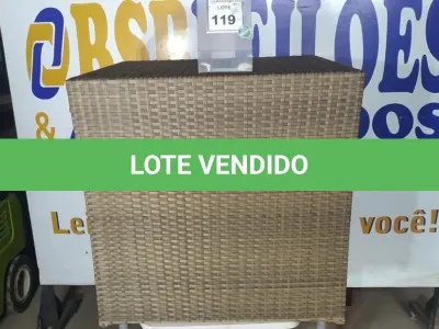 LOTE 119 - 01 MESA DE JARDIM. (NO ESTADO EM QUE SE ENCONTRA. SUJEITO A AVARIAS OCULTAS/VISÍVEIS.) BH1542A