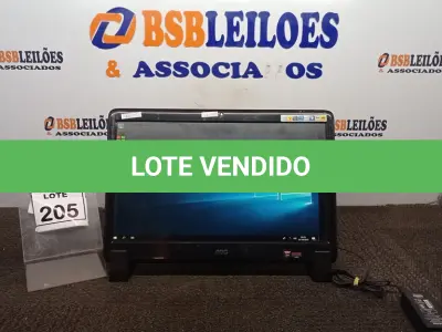LOTE 205 - 01 ALL IN ONE MARCA AOC. (NO ESTADO) ATENÇÃO! FAZER A VISITAÇÃO ANTES DE ARREMATAR, NÃO SABEMOS SE FUNCIONA, LEILÃO NÃO TEM GARANTIA E NEM DEVOLUÇÃO, SUJEITO A POSSÍVEIS AVARIAS VISÍVEIS/OCULTAS E/OU AUSÊNCIA DE COMPONENTES.