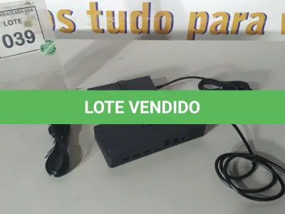 LOTE 039 - 01 DOCKING STATION DELL WD19 (NOVO).(NO ESTADO EM QUE SE ENCONTRA. SUJEITO A AVARIAS OCULTAS/VISÍVEIS.)