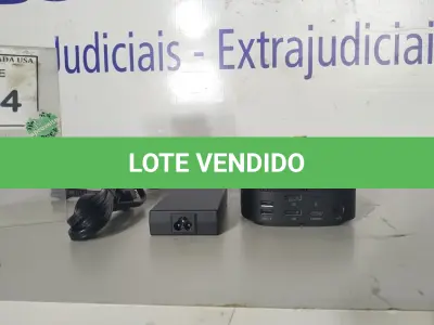 LOTE 114 - 01 DOCKING STATION HP HSN-IX02.(NOVO) (NO ESTADO EM QUE SE ENCONTRA. SUJEITO A AVARIAS OCULTAS/VISÍVEIS.)