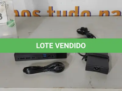 LOTE 098 - 01 DOCKING STATION DELL WD19 (NOVO).(NO ESTADO EM QUE SE ENCONTRA. SUJEITO A AVARIAS OCULTAS/VISÍVEIS.)