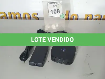 LOTE 108 - 01 DOCKING STATION HP HSN-IX02.(NOVO) (NO ESTADO EM QUE SE ENCONTRA. SUJEITO A AVARIAS OCULTAS/VISÍVEIS.)