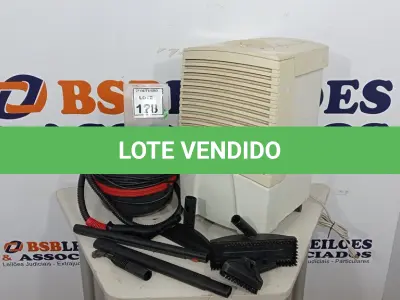 LOTE 128 - 01 DESUMIDIFICADOR E 01 MÁQUINA DE LIMPEZA A VAPOR COM ACESSÓRIOS. (NO ESTADO) ATENÇÃO! FAZER A VISITAÇÃO ANTES DE ARREMATAR, NÃO SABEMOS SE FUNCIONA, LEILÃO NÃO TEM GARANTIA E NEM DEVOLUÇÃO, SUJEITO A POSSÍVEIS AVARIAS VISÍVEIS/OCULTAS E/OU AUSÊNCIA DE COMPONENTES.