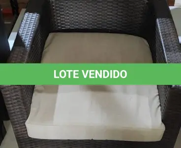 LOTE 256 - 01 POLTRONA DE JARDIM. (NO ESTADO EM QUE SE ENCONTRA. SUJEITO A AVARIAS OCULTAS/VISÍVEIS.) BH1552F