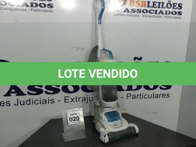 LOTE 020 - 01 ASPIRADOR MARCA PHILCO. (NO ESTADO) ATENÇÃO! FAZER A VISITAÇÃO ANTES DE ARREMATAR, NÃO SABEMOS SE FUNCIONA, LEILÃO NÃO TEM GARANTIA E NEM DEVOLUÇÃO, SUJEITO A POSSÍVEIS AVARIAS VISÍVEIS/OCULTAS E/OU AUSÊNCIA DE COMPONENTES.
