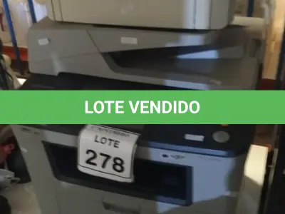 LOTE 278 - 01 IMPRESSORA MULTIFUNCIONAL MODELO SCX-5835NX MARCA SAMSUNG E 01 IMPRESSORA MARCA HP. (NO ESTADO) ATENÇÃO! FAZER A VISITAÇÃO ANTES DE ARREMATAR, NÃO SABEMOS SE FUNCIONA, LEILÃO NÃO TEM GARANTIA E NEM DEVOLUÇÃO, SUJEITO A POSSÍVEIS AVARIAS VISÍVEIS/OCULTAS E/OU AUSÊNCIA DE COMPONENTES.