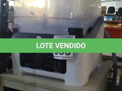 LOTE 053 - 01 MÁQUINA DE LAVAR LOUÇA E 01 SECADORA DE ROUPA ELÉTRICA MARCA ENXUTA. (NO ESTADO) ATENÇÃO! FAZER A VISITAÇÃO ANTES DE ARREMATAR, NÃO SABEMOS SE FUNCIONA, LEILÃO NÃO TEM GARANTIA E NEM DEVOLUÇÃO, SUJEITO A POSSÍVEIS AVARIAS VISÍVEIS/OCULTAS E/OU AUSÊNCIA DE COMPONENTES.