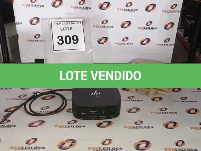 LOTE 309 - 01 DOCKING STATION HP HSN-IX02.(NOVO) (NO ESTADO EM QUE SE ENCONTRA. SUJEITO A AVARIAS OCULTAS/VISÍVEIS.)