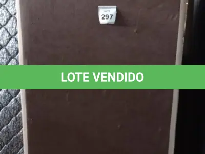 LOTE 297 - 01 BOX CASAL. (NO ESTADO EM QUE SE ENCONTRA. SUJEITO A AVARIAS OCULTAS/VISÍVEIS.) BJ7111F