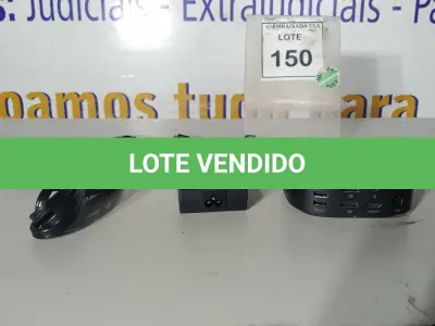 LOTE 150 - 01 DOCKING STATION HP HSN-IX02. (NOVO) (NO ESTADO EM QUE SE ENCONTRA. SUJEITO A AVARIAS OCULTAS/VISÍVEIS.)