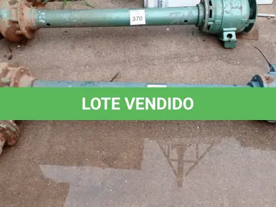 LOTE 371 - 01 BOMBA D’AGUA.  (NO ESTADO EM QUE SE ENCONTRA. SUJEITO A AVARIAS OCULTAS/VISÍVEIS.)