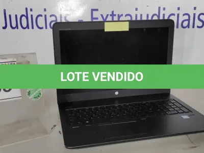 LOTE 203 - 01 NOTEBOOK HP ZBOOK CORE I5 7º GERAÇÃO SEM FONTE. (NO ESTADO EM QUE SE ENCONTRA. SUJEITO A AVARIAS OCULTAS/VISÍVEIS.) ICE00000227663