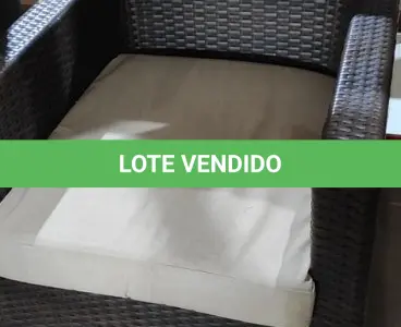LOTE 256 - 01 POLTRONA DE JARDIM. (NO ESTADO EM QUE SE ENCONTRA. SUJEITO A AVARIAS OCULTAS/VISÍVEIS.) BH1552F