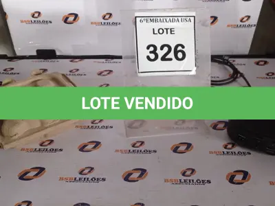LOTE 326 - 01 DOCKING STATION HP HSN-IX02.(NOVO) (NO ESTADO EM QUE SE ENCONTRA. SUJEITO A AVARIAS OCULTAS/VISÍVEIS.)