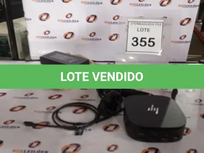 LOTE 355 - 01 DOCKING STATION HP HSN-IX02.(NOVO) (NO ESTADO EM QUE SE ENCONTRA. SUJEITO A AVARIAS OCULTAS/VISÍVEIS.)