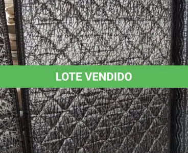 LOTE 174 - 01 COLCHÃO SOLTEIRO COM BASE 1,88CM X 0,88CM. (NO ESTADO EM QUE SE ENCONTRA. SUJEITO A AVARIAS OCULTAS/VISÍVEIS.) BJ7220M