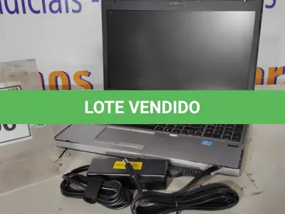 LOTE 206 - 01 NOTEBOOK HP  ELITE BOOK 8560P CORE I5 COM FONTE. (NO ESTADO EM QUE SE ENCONTRA. SUJEITO A AVARIAS OCULTAS/VISÍVEIS.) ICE00000189718