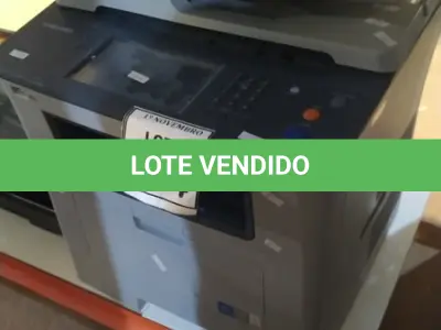 LOTE 264 - 01 IMPRESSORA MULTIFUNCIONAL MODELO SCX-5835NX MARCA SAMSUNG E 01 IMPRESSORA MARCA HP. (NO ESTADO) ATENÇÃO! FAZER A VISITAÇÃO ANTES DE ARREMATAR, NÃO SABEMOS SE FUNCIONA, LEILÃO NÃO TEM GARANTIA E NEM DEVOLUÇÃO, SUJEITO A POSSÍVEIS AVARIAS VISÍVEIS/OCULTAS E/OU AUSÊNCIA DE COMPONENTES.