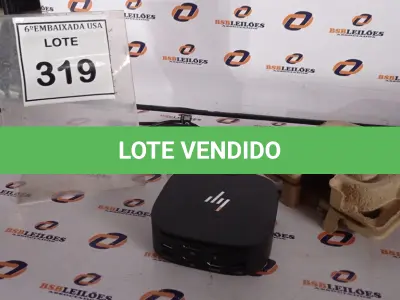 LOTE 319 - 01 DOCKING STATION HP HSN-IX02.(NOVO) (NO ESTADO EM QUE SE ENCONTRA. SUJEITO A AVARIAS OCULTAS/VISÍVEIS.)