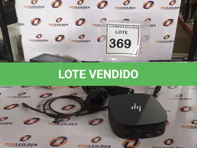 LOTE 369 - 01 DOCKING STATION HP HSN-IX02.(NOVO) (NO ESTADO EM QUE SE ENCONTRA. SUJEITO A AVARIAS OCULTAS/VISÍVEIS.)