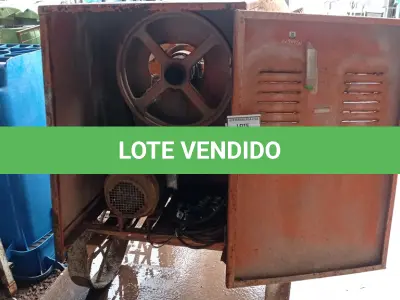 LOTE 372 - 01 BETONEIRA COM MOTOR TRIFÁSICO (NO ESTADO EM QUE SE ENCONTRA. SUJEITO A AVARIAS OCULTAS/VISÍVEIS.).BF8485Y