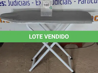 LOTE 160 - 01 TÁBUA DE PASSAR ROUPAS. (NO ESTADO EM QUE SE ENCONTRA. SUJEITO A AVARIAS OCULTAS/VISÍVEIS.)