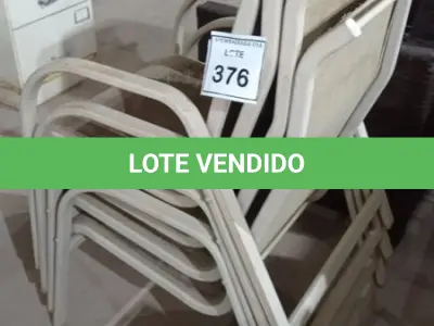 LOTE 376 - 04 CADEIRAS DE JARDIM. (NO ESTADO EM QUE SE ENCONTRA. SUJEITO A AVARIAS OCULTAS/VISÍVEIS.) BF8580T/ BF8580R/ BF8580P/ BF8580S