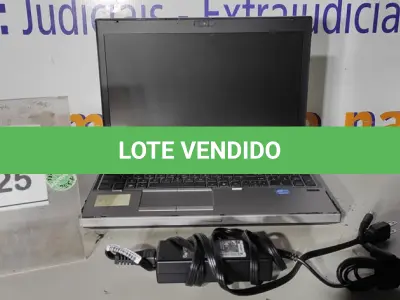 LOTE 225 - 01 NOTEBOOK HP ELITE BOOK 8560P CORE I5 COM FONTE. (NO ESTADO EM QUE SE ENCONTRA. SUJEITO A AVARIAS OCULTAS/VISÍVEIS.) ICE00000189968