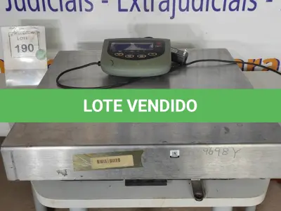LOTE 190 - 01 BALANÇA CHAMP . (NO ESTADO EM QUE SE ENCONTRA. SUJEITO A AVARIAS OCULTAS/VISÍVEIS.) AV9698Y