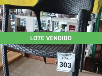 LOTE 303 - 01 CADEIRA DE JARDIM. (NO ESTADO EM QUE SE ENCONTRA. SUJEITO A AVARIAS OCULTAS/VISÍVEIS.) BH1679W