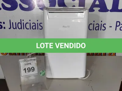 LOTE 199 - 01 DESUMIDIFICADOR. (NO ESTADO EM QUE SE ENCONTRA. SUJEITO A AVARIAS OCULTAS/VISÍVEIS.) JY190420029
