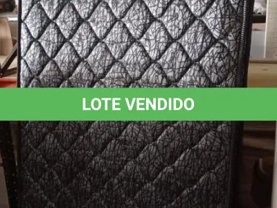 LOTE 300 - 01 COLCHÃO SOLTEIRO 1,88CM X 0,88CM. (NO ESTADO EM QUE SE ENCONTRA. SUJEITO A AVARIAS OCULTAS/VISÍVEIS.) BJ7217J