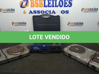 LOTE 016 - 03 FOGÕES ELÉTRICOS PORTÁTEIS MARCAS E MODELOS DIVERSOS. (NO ESTADO) ATENÇÃO! FAZER A VISITAÇÃO ANTES DE ARREMATAR, NÃO SABEMOS SE FUNCIONA, LEILÃO NÃO TEM GARANTIA E NEM DEVOLUÇÃO, SUJEITO A POSSÍVEIS AVARIAS VISÍVEIS/OCULTAS E/OU AUSÊNCIA DE COMPONENTES.