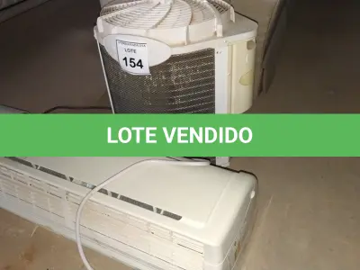 LOTE 154 - 01 AR CONDICIONADO SPRINGER 18.000BTUS. (NO ESTADO EM QUE SE ENCONTRA. SUJEITO A AVARIAS OCULTAS/VISÍVEIS.) BF8498R