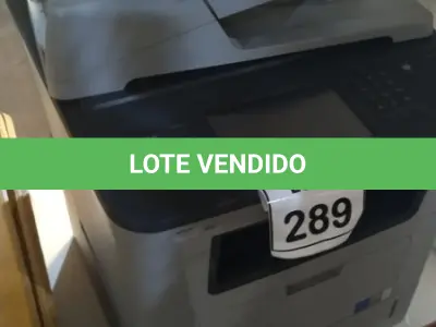 LOTE 289 - 01 IMPRESSORA MULTIFUNCIONAL MODELO SCX-5835NX MARCA SAMSUNG. (NO ESTADO) ATENÇÃO! FAZER A VISITAÇÃO ANTES DE ARREMATAR, NÃO SABEMOS SE FUNCIONA, LEILÃO NÃO TEM GARANTIA E NEM DEVOLUÇÃO, SUJEITO A POSSÍVEIS AVARIAS VISÍVEIS/OCULTAS E/OU AUSÊNCIA DE COMPONENTES.