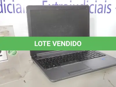LOTE 202 - 01 NOTEBOOK HP PRO BOOK CORE I5 SEM FONTE. (NO ESTADO EM QUE SE ENCONTRA. SUJEITO A AVARIAS OCULTAS/VISÍVEIS.) CS457217