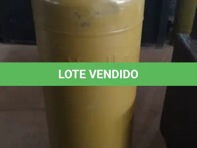 LOTE 139 - 01 BOTIJÃO DE GÁS VAZIO P45. (NO ESTADO EM QUE SE ENCONTRA. SUJEITO A AVARIAS OCULTAS/VISÍVEIS.)