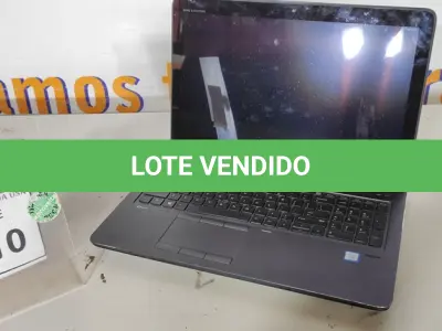 LOTE 210 - 01 NOTEBOOK HP ZBOOK CRE I7 7º GERAÇÃO SEM FONTE. (NO ESTADO EM QUE SE ENCONTRA. SUJEITO A AVARIAS OCULTAS/VISÍVEIS.) ICE00000227669