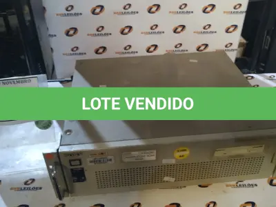 LOTE 283 - 01 UNIDADE DE CONTROLE DE EDIÇÃO MARCA SONY. (NO ESTADO) ATENÇÃO! FAZER A VISITAÇÃO ANTES DE ARREMATAR, NÃO SABEMOS SE FUNCIONA, LEILÃO NÃO TEM GARANTIA E NEM DEVOLUÇÃO, SUJEITO A POSSÍVEIS AVARIAS VISÍVEIS/OCULTAS E/OU AUSÊNCIA DE COMPONENTES.